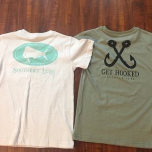 Boys 6 Southern Lures shirts